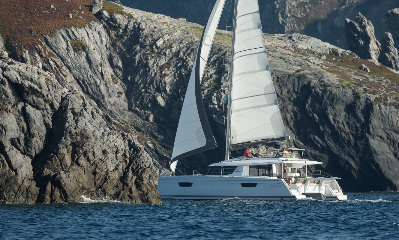 New Sail Catamaran for Sale 2024 Saba 50 Boat Highlights